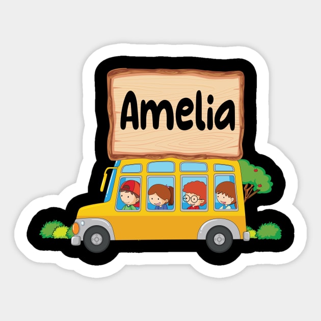 Amelia Sticker by Rahelrana